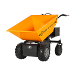 LUMAG MD500EPRO Elektro-Raddumper mit Frontkippmulde 500 kg Zuladung