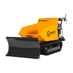 LUMAG MD500HPRO Minidumper mit Frontkippmulde 500 kg Zuladung – Bild 6