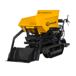 LUMAG MD500HPROHTS Minidumper Hochkipper mit Frontkippmulde und Selbstladeschaufel 500 kg Zuladung – Bild 3