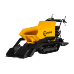 LUMAG MD500HPROS Minidumper mit Frontkippmulde und Selbstladeschaufel 500 kg Zuladung – Bild 2