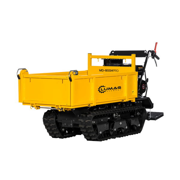 LUMAG MD800HPRO Minidumper mit Frontkipp-Plattform mit 800 kg Zuladung
