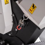 LUMAG RAMBO-HC10DUO - Benzin-Kombi-Häcksler mit Saugschlauch für Laub – Bild 5