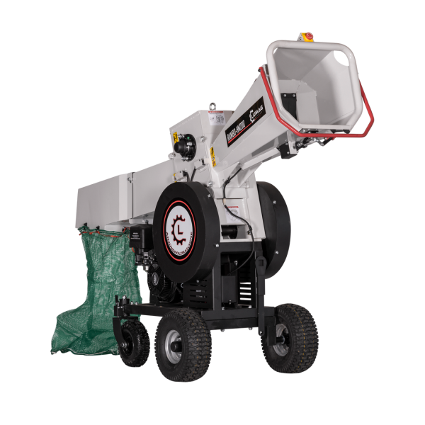 LUMAG RAMBO-HM200 - Holzhacker mit Benzin-Motor zur Herstellung von Brennholz