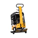 LUMAG RPi31D - Rüttelplatte reversierbar mit 199 kg inkl. Transportfahrwerk und Gummimatte – Bild 2