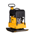 LUMAG RPi38D - Rüttelplatte reversierbar mit 292 kg inkl. Transportfahrwerk und Gummimatte – Bild 2