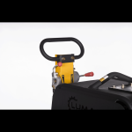 LUMAG RPi38D - Rüttelplatte reversierbar mit 292 kg inkl. Transportfahrwerk und Gummimatte – Bild 6