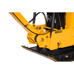 LUMAG RPi38D - Rüttelplatte reversierbar mit 292 kg inkl. Transportfahrwerk und Gummimatte – Bild 4