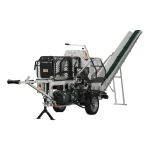 LUMAG SSA400E | Elektro-Sägespaltmaschine mit Fördenband – Bild 2