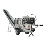 LUMAG SSA400E | Elektro-Sägespaltmaschine mit Fördenband