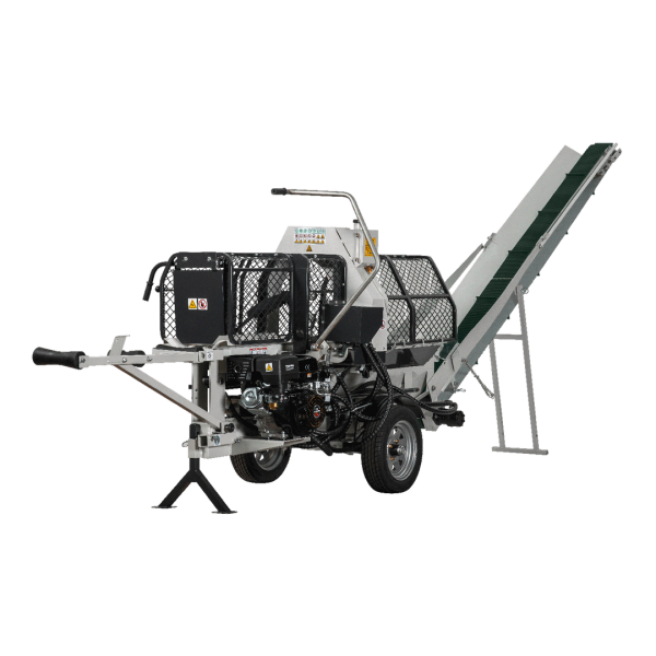 LUMAG SSA400G | Benzin-Sägespaltmaschine mit Fördenband