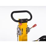 LUMAG RP-160HPC - Rüttelplatte reversierbar mit 160 kg inkl. Transportfahrwerk und Gummimatte – Bild 4