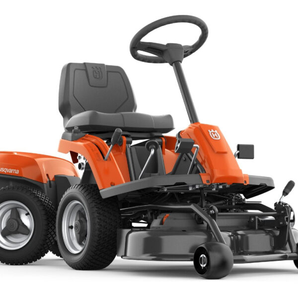 Husqvarna Akku – Frontmäher R 112iC inkl. Mähdeck Combi 85 Akku und Ladegerät – Modell 2022