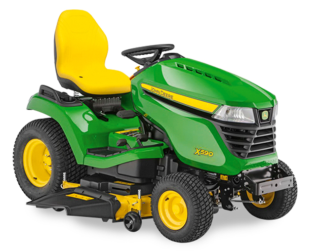 JOHN DEERE Rasentraktor X590