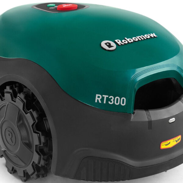 Robomow Roboter-Rasenmäher RT300 mit 125 m Kabel und 150 Nägel – Modell 2021